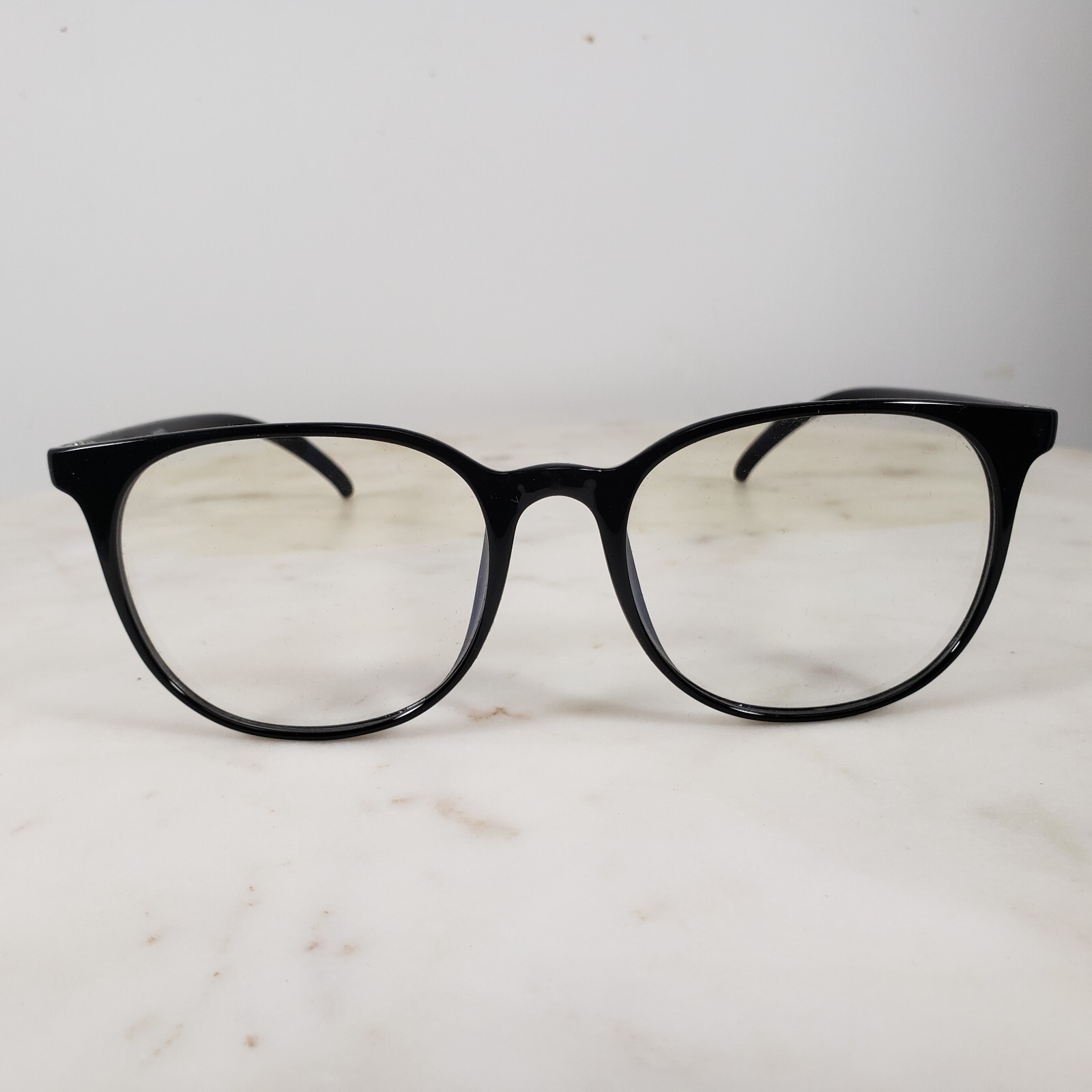 Anrri Blue Light Glasses Laken Round Black Frames Computer Glasses-image