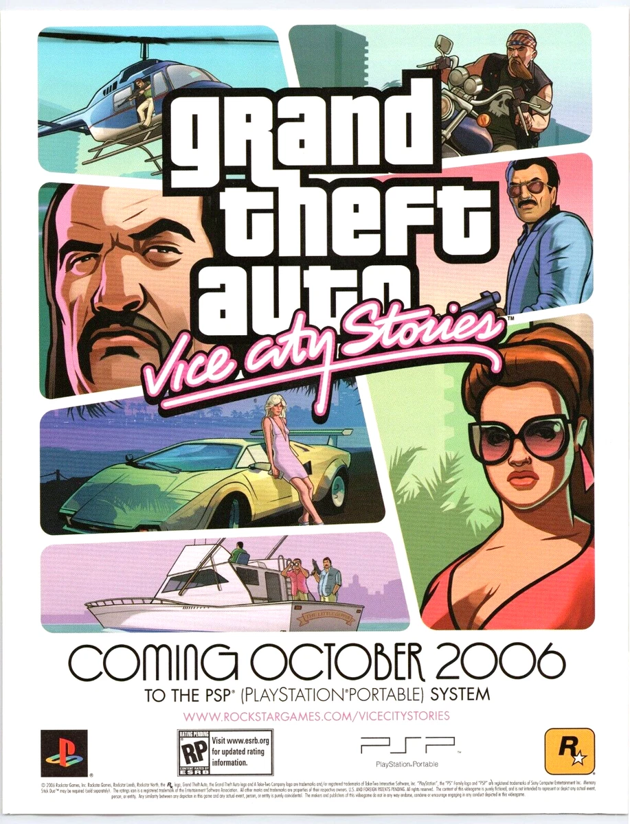grand theft auto vice city poster products for sale | eBay