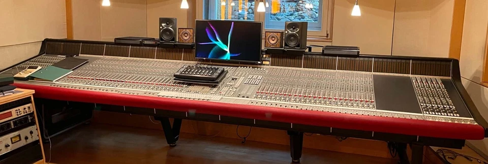 SSL  E 4000 G+Serie analog  Mischpult recording console