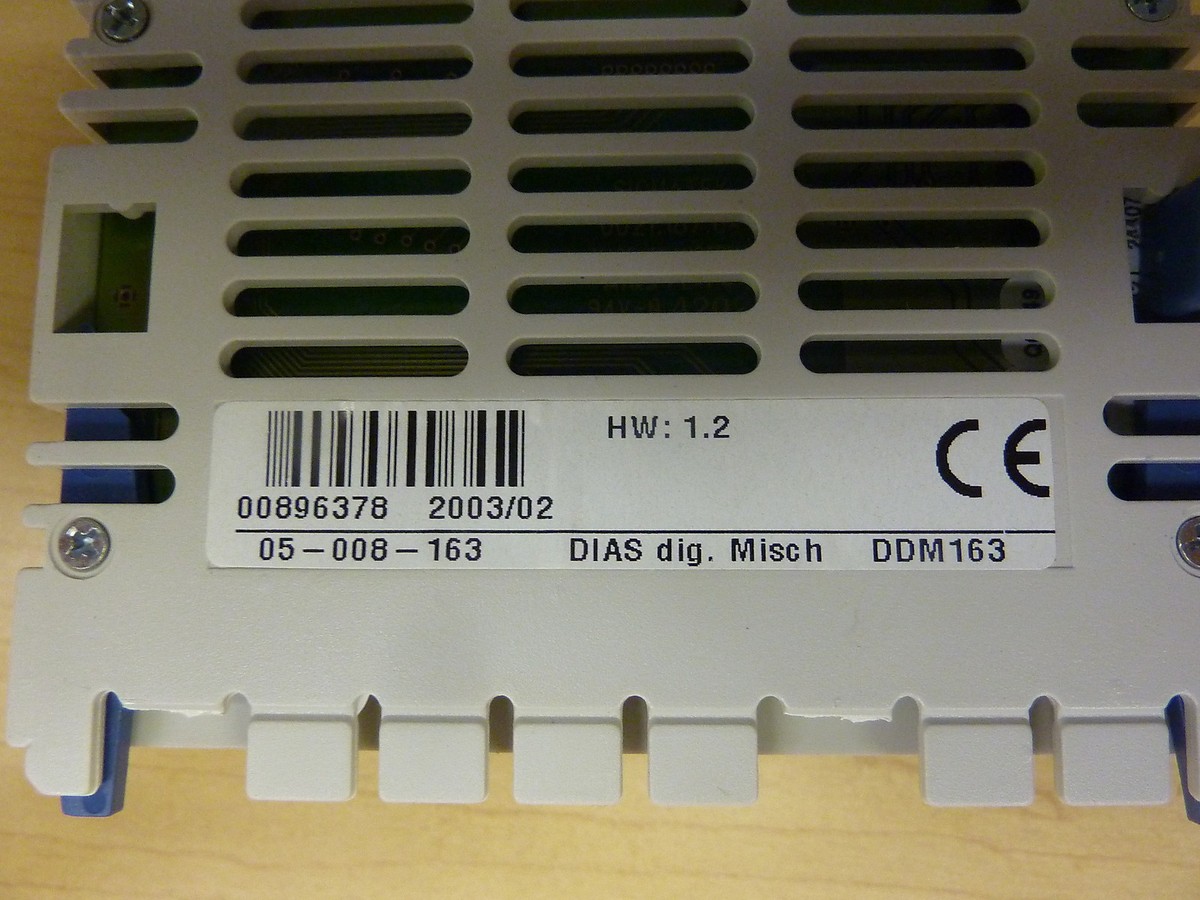 Modulo Di Conversione Digitale Sigmatek ETEK DIAS DDM165 05-008-165 2A 24V - Usato Con Difetti