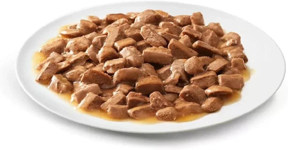 NASSFUTTER WHISKAS KATZENFUTTER MITTAGESSEN GEMISCHTES FLEISCH BOX 12x 6x 50g - Bild 3 von 4