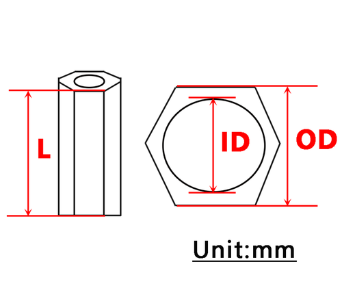 A2 Stainless Steel All Thread Sleeve Rod Bar Stud Hex Connector Tube Long Nuts - Picture 2 of 6