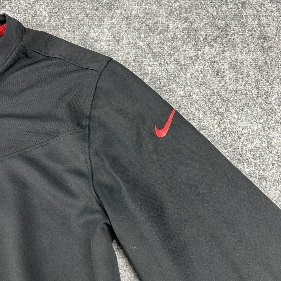 Camisa San Francisco 49ers Para Hombre Grande Negra NFL Fútbol Nike Dri Fit Manga Larga Foto 2 de 4