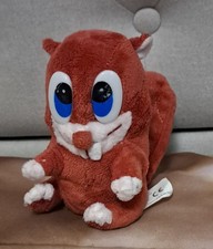 Peluche pupazzo scoiattolo marmotta Maxy sorpresa Pasqua Kinder Ferrero 12 cm