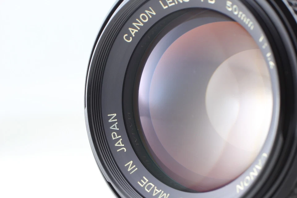 [Casi COMO NUEVO] Lente Manual Canon FD 50mm F1.2 para A-1 F-1 AE-1 de JAPÓN Foto 3 de 4