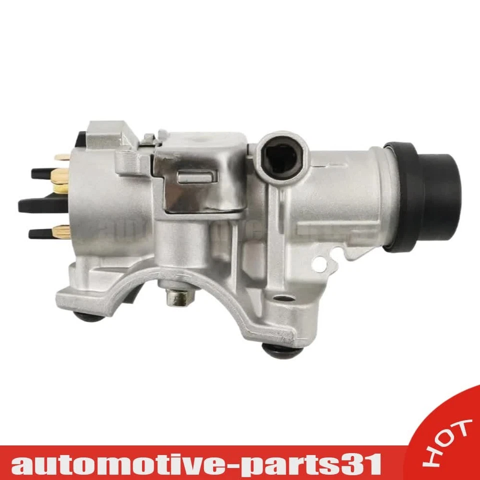 Se adapta a VW 02-10 Escarabajo Conjunto de cilindro de bloqueo de encendido con carcasas de llave 4B0905851P Foto 3 de 4