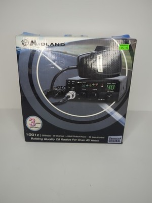 Midland 1001z Cb 40 Channel With Mic New Open Box