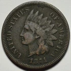 1871 Indian Head Cent — Ch. VG+ Condition, Original Surfaces 🔥 Better Date