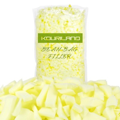 5LBS Bean Bag Filler - Shredded Memory Foam Beanbag Filling Pillow Stuffing B...