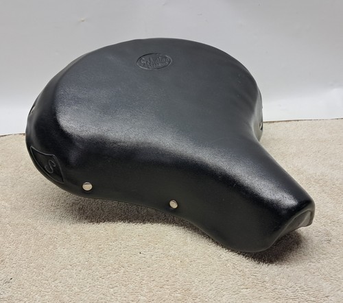 Schwinn Phantom Seat, black, nice original with new chrome springs, nice rivets