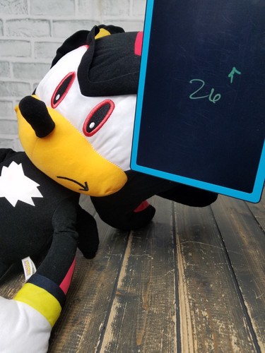 Toy Factory SONIC THE HEDGEHOG - Shadow Jumbo riesiger Plüsch 24 Zoll großer Kopf - Bild 5 von 5
