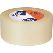 Shurtape AP 180 Carton Sealing Tape 1.8 Mil 2" x 110 Yds Clear Lot of 36