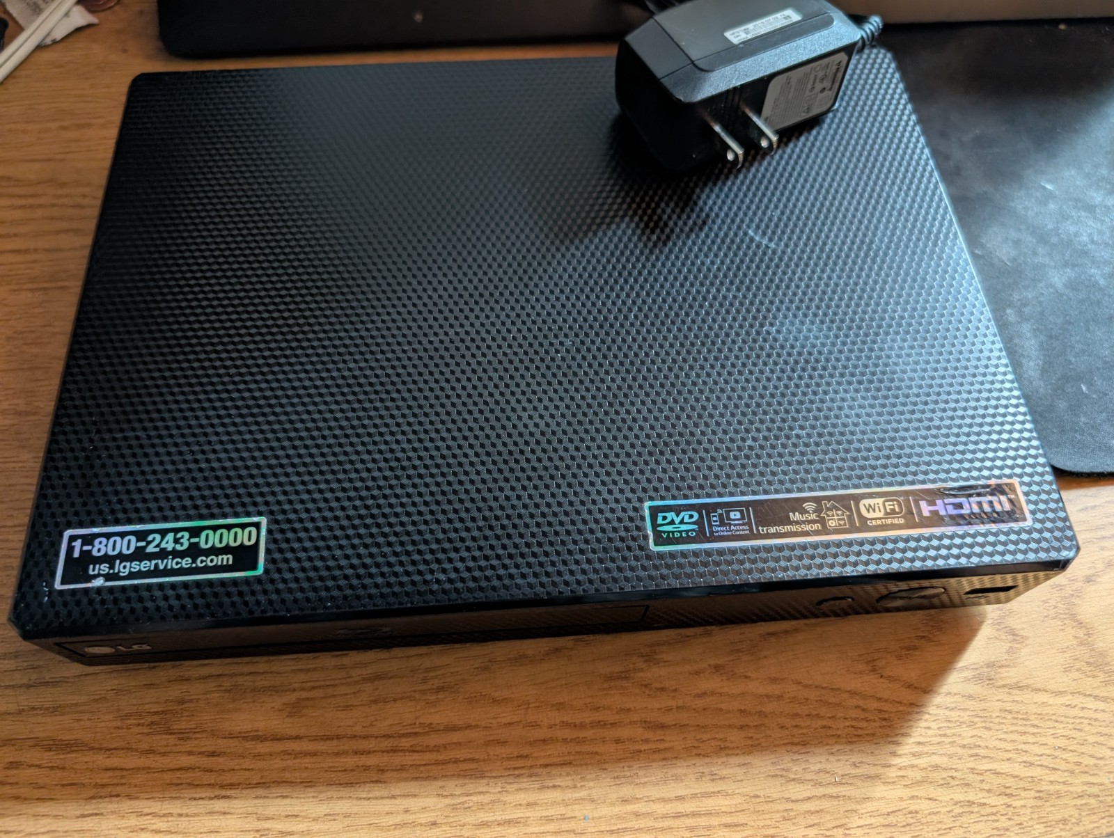Built-in Wi-fi 1080p Hdmi Usb Black Dvd