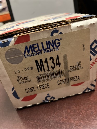 Engine Oil Pump-Stock Melling M134 - Picture 2 of 2