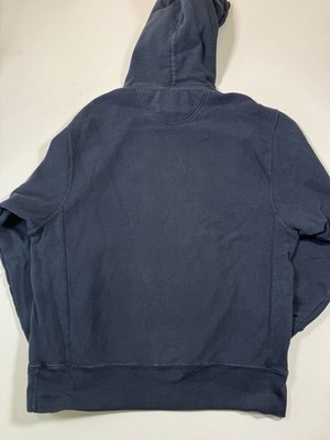 Marquette Golden Eagles Hoodie Mens Medium Blue Champion Reverse