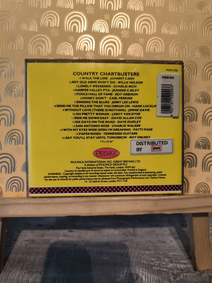 Country & Western Favourites Vol.1 George Jones Johnny Cash Kenny Rogers - Bild 2 von 2