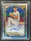 2024 Bowman Draft Levi Sterling Chrome Auto Sparkles Refractor 1st #3/71