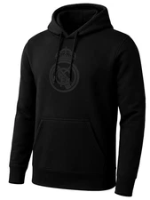 Official Icon Sports Real Madrid "Blackout" Pullover Hoodie - Licensed Fan