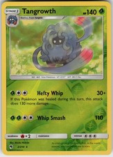 Played Reverse Holo Tangrowth 2/214 Rare SM - Lost Thunder
