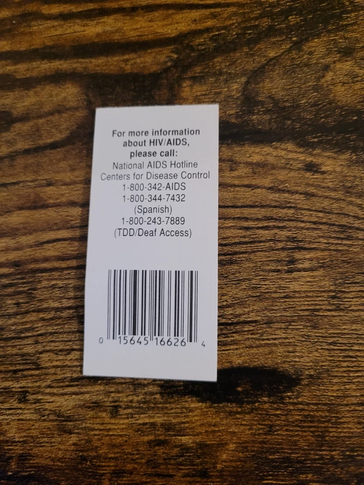 AIDS Awareness 29¢ Stamp Booklet Ten Stamps w/ Info Insert USPS 1993 Red Ribbon - Image 2 of 2