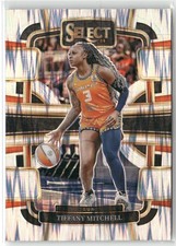 2024 Panini Select WNBA - Concourse Tiffany Mitchell #44 Silver Flash Prizm