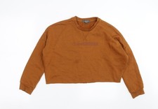 Womens UK Size 2XS Primark Brown Pullover Sweatshirt