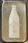 Vintage 1 Oz .999 Silver Coca-Cola Bottling 75th Anniversary Nashville, TN Bar!
