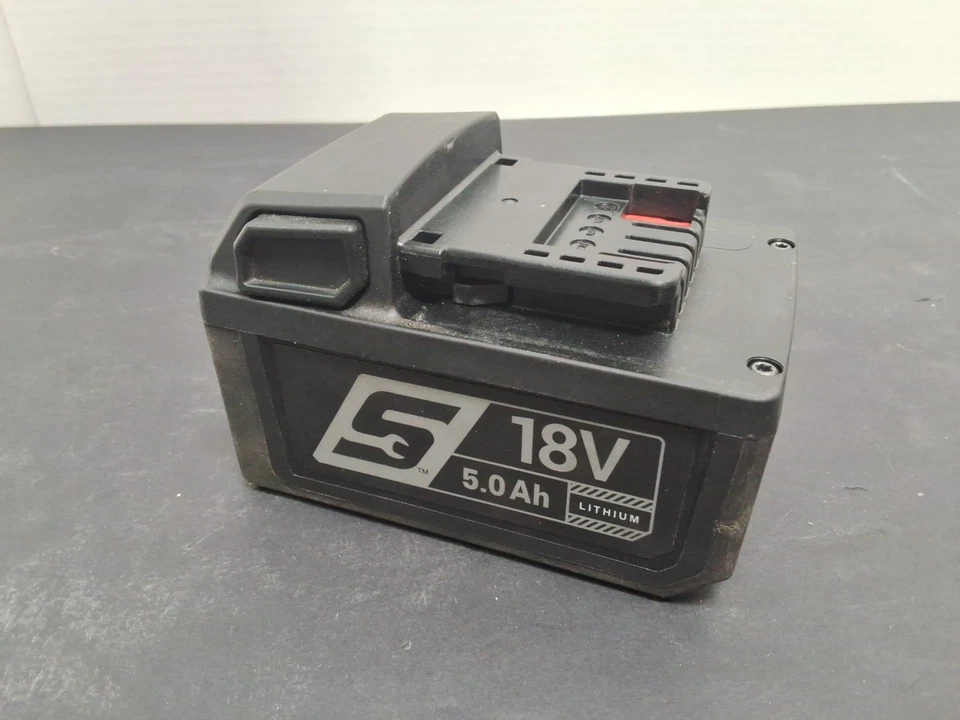 Only  4 Charge Cycles- Snap-on 18V Monster Lithium 5Ah Battery CTB185 #223302262 Foto 3 de 4