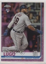 2019 Topps Chrome Pink Refractor Dawel Lugo #172 7at
