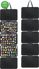 Hanging Enamel Pin Display Panel Detachable Brooch Collection Holder Black