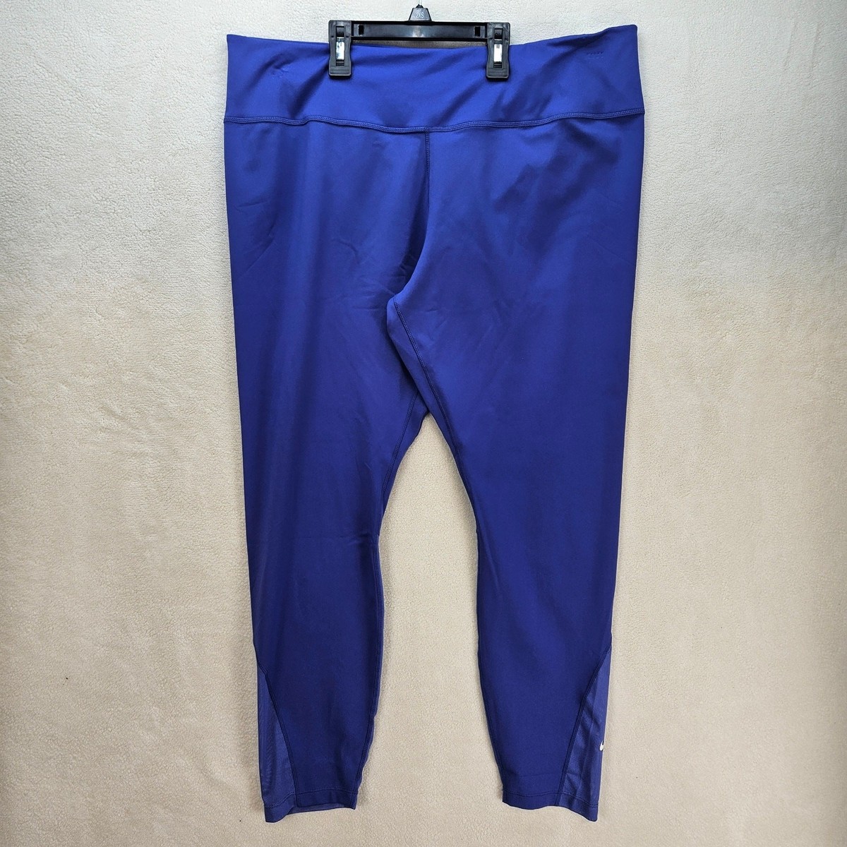 NIKE WOMEN'S XXL MID RISE 7/8 MESH PANELED LEGGINGS DD0249-430
