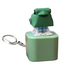 Frog Croaking Fidget Toy Adults Keyboard Clicker Frog Fidget Toys Fun Keychain