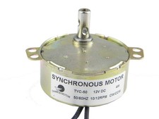 CHANCS TYC-50 Small Gear Motor 12V DC 10-12RPM CW/CCW 10/12RPM CW/CCW,