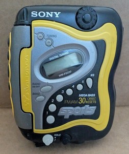 Vintage Sony Walkman Sports WM-FS220 Portable Cassette Player Tested Working