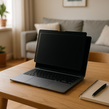 BREVYNX Magnetic Privacy Filter for MacBook Air 13.6" Anti-Glare Screen Protect