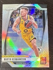 2024-25 Panini Prizm Euroleague Martin Hermannsson #172 Silver Prizm