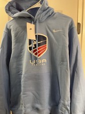 New Nike Mens Blue Team USA FENCING Hoodie SWEATSHIRT PULLOVER SIZE Small Nice