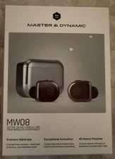 Master & Dynamic MW08 Active Noise-Cancelling True Wireless Earphones - brownish