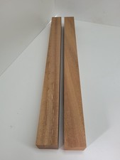 Sapele timber. 2@ 600 x 50 x 50mm par. perfect for woodworking and crafts (1249)