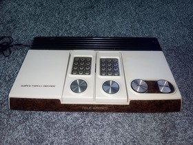 Sears Intellivision Super Video Arcade Console in Box + 18 Games Works See Pics 