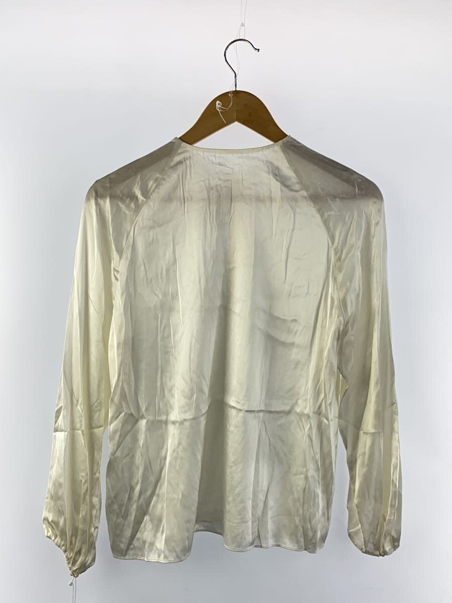 TOMORROWLAND - はな　louren all pleats volume blouse TOMORROWLAND Blouse Long Sleeve 36 Silk White Plain 13-01-41