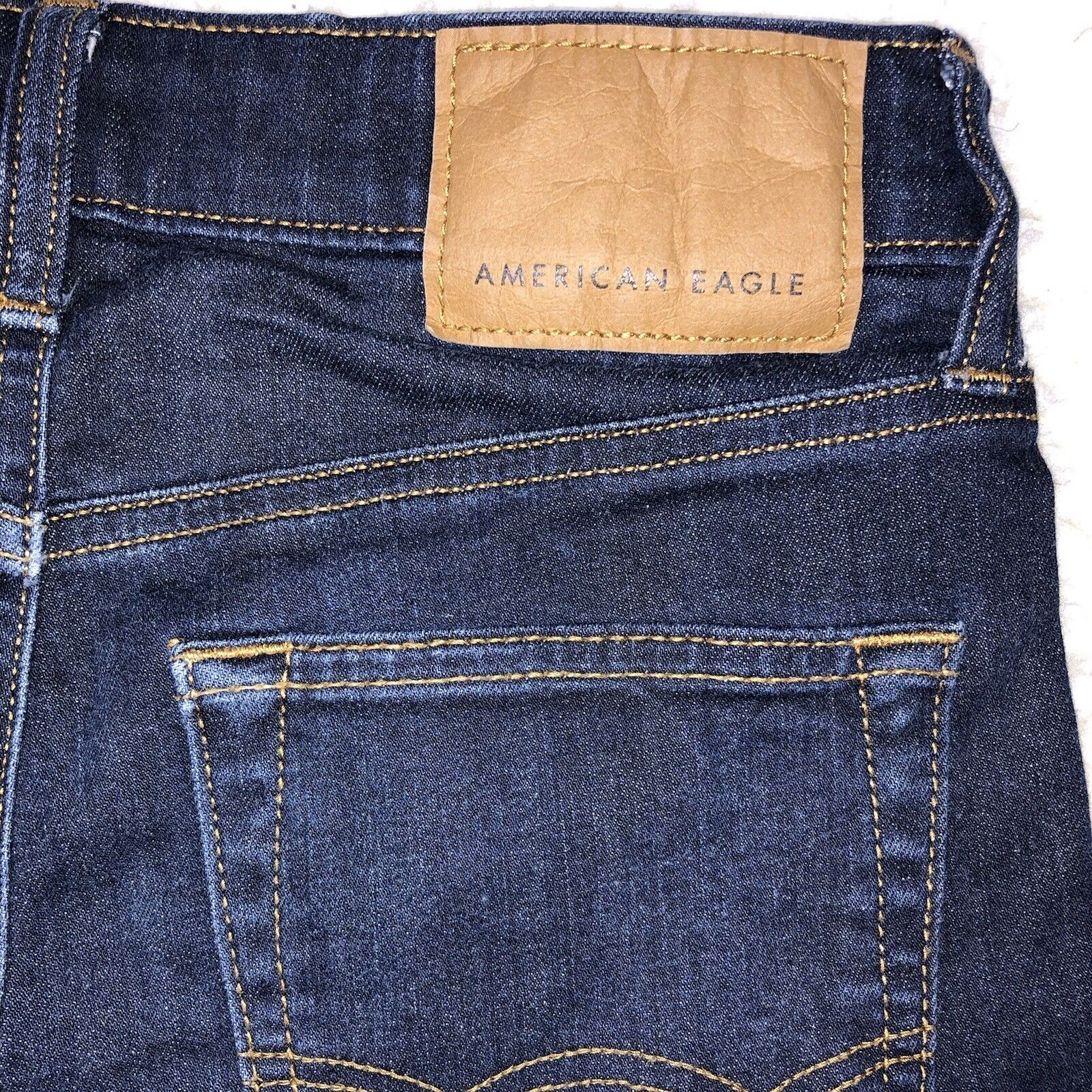 American Eagle Flex Slim Fit Men Dark Wash Jeans … - image 8