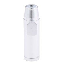 Dispensador de tabaco recargable plateado suficiente para aproximadamente 3 g de tabaco 53 mm