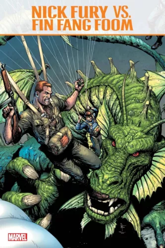 Nick Fury VS Fin Fang Foom #1