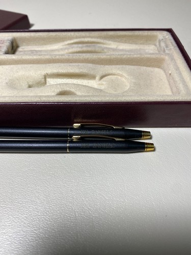 Juego de bolígrafo cruzado y lápiz mecánico grabado personalizado - Imagen 4 de 7