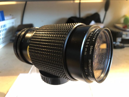 Tokina RMC 1:4 f/80-200mm Zoom (Beer Can) Lens with Caps K Mount AS-IS - Picture 2 of 4