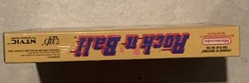 Rock n Ball (Nintendo NES, 1989) CIB with Manual & Poster