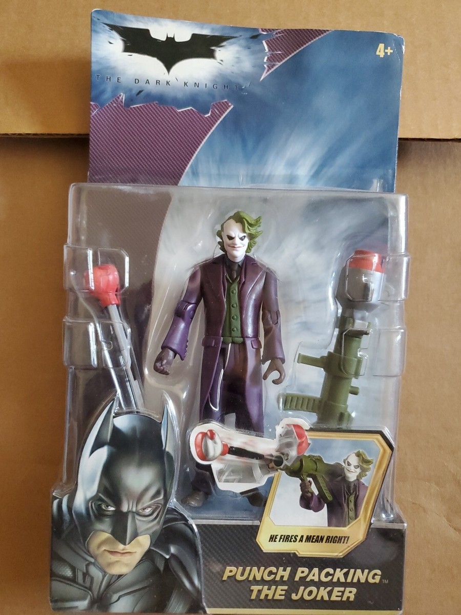 BATMAN The Dark Knight Punch Packing Joker Figure Read Description