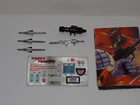 TRANSFORMERS G1 MIRAGE ACCESSORIES WEAPONS MISSILES AND PARTIAL STICKER ORIGINAL