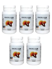 5 x 90 Capsule Gano Excel Excellium Ganoderma Lucidum Original - Fast Shipping
